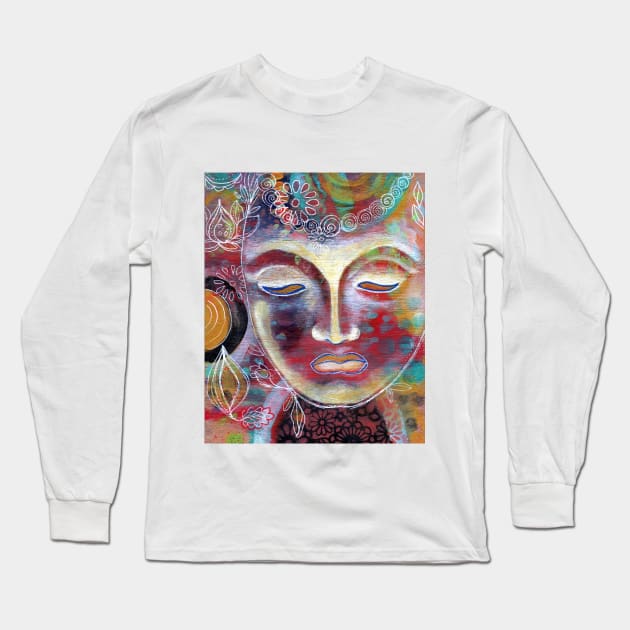 Buddha Long Sleeve T-Shirt by gaea